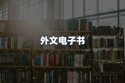 外文电子书